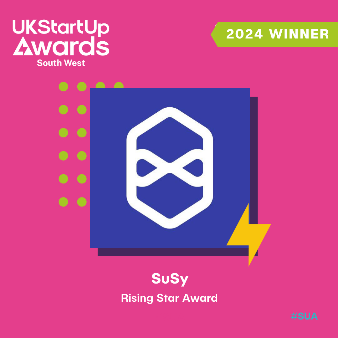UK StartUp Awards South West winner of the Rising Star Award